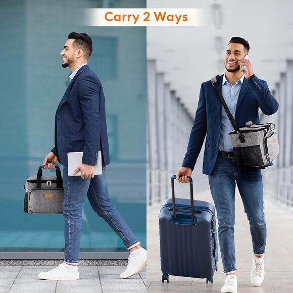 Lifewit Large Lunch Bag 15L Insulated Cooler Tote Waterproof  for Men Women - Picture 6 of 6